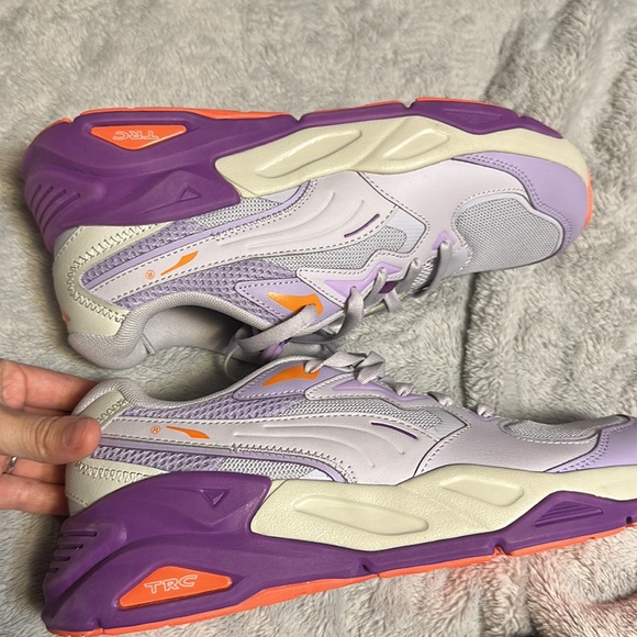 Puma Women’s TRC Mira Trail Mix Shoe Sneakers Color Lavender Size 10 - Picture 9 of 11
